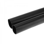 Термоусадка клеевая  51,0 / 8,5 мм, (6:1), черная (упак. 2 шт. по 1 м)  REXANT