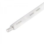 Термоусадка   8,0 / 4,0 мм, белая (упак. 50 шт. по 1 м)  REXANT