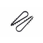 Дюбель-хомут нейлоновый 19-25 мм, черный (упак. 100 шт)  PROconnect