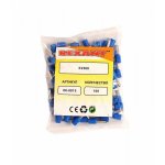 НАКОНЕЧНИК ШТЫРЕВОЙ ВТУЛОЧНЫЙ изолированный   F-8мм 2.5мм² (НШВи 2.5-8 / Е 2,5-8 / E2508) синий  REXANT