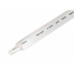 Термоусадка  10,0 / 5,0 мм, белая (упак. 50 шт. по 1 м)  REXANT