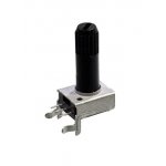 WH9011-X B10K H=6.5 25MM, переменный резистор 10кОм (R-0901N-A10K,H-6.5,L-25KQ)