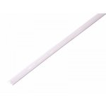 Термоусадка   4,0 / 2,0 мм, белая (упак. 50 шт. по 1 м)  REXANT