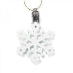 Фигурка подвесная "Снежинка" 6*6 см