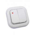 С56-175 ВЫКЛЮЧАТЕЛЬ СКР.УСТ.ДВУХКЛАВ.С ПОДСВЕТ.