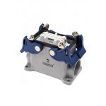 EBM10PD14, Розетка, 4-фиксатора, боковой ввод, для панели 10 полюсов, 16А