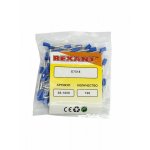 НАКОНЕЧНИК ШТЫРЕВОЙ ВТУЛОЧНЫЙ изолированный   F-18мм 0.75мм² (НШВи 0.75-18 / E7518)  синий  REXANT