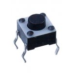 1825910-6, тактовая кнопка FSM4JH 6x6мм