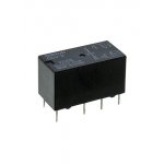 G5V-2 DC12, реле 2FormC 12В 0.5А/125VAC 20.5x10x11.5мм