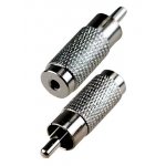 2-198 v, переходник RCA штекер - 2.5мм гнездо моно металл