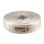 Кабель ККСВ-В +4х0,5мм, (бухта 100м), белый  REXANT