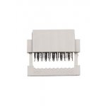 1-215919-0, AMP-Latch-10 розетка на шлейф 2,54мм с крышк.б/ф