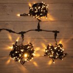 Клип лайт 24В, 3 нити по 10 м, 198 LED ТЕПЛЫЙ БЕЛЫЙ, не соединяется