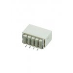 L-KLS1-XF1-1.00-1-04-RM-R, 1.0mm SMT вилка на плату угл. 4 контакта(аналог SM04B-SRSS)