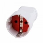 Розетка переносная с/з белая 16А PROCONNECT