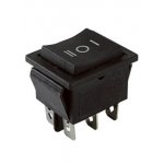 YL-206, Клавишный переключатель черный 3 положения 2з+2з (SQ0703-0017)