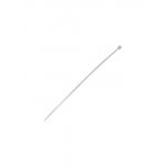 GT-160 ST, стяжка 160х4.8 мм белая нейлон, уп.100 шт.