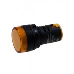 SQ0702-0017, Лампа AD-22DS (LED) матрица d22мм желтая 12В AC DC