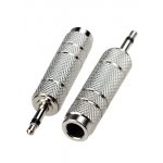 2-105, переходник 3.5мм штекер моно - 6.35мм гнездо моно металл