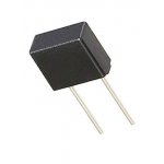 MF02S84-2500, 2.5 А, 250 В, 8х8 мм, Предохранитель прямоугольный выводной