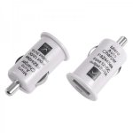 Автозарядка в прикуриватель USB (АЗУ) (5V, 1 000mA) белая REXANT