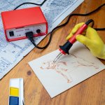 Выжигатель REXANT (прибор для выжигания) с функцией термоконтроля, 230 В/40 Вт (ZD-8905)