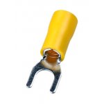 SV5.5-5, наконечник вилочный желтый 48A, L=23.9мм d2=9мм