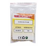 КЛЕММА ПЛОСКАЯ гнездо - 3.6мм 1-1.5мм² (РП-м 1.5-(2.8) / DJ622-D2.8*0.5B)  REXANT