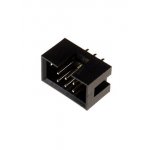 BH-06(IDC-06MS), вилка на плату шаг 2.54мм прямая (L-KLS1-202-06-S-B)