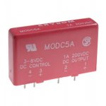 M-ODC5A, I/O цифровой модуль 3-8VDC 18мА выходной 1A/250VDC 4кВ
