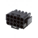 1-350736-9, 15P UMNL V0 PLUG HSG BLACK