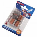 Соединительная клемма многоразовая, 5-и проводная, прозрачная (0,08-4 мм²),  (5шт.)  REXANT