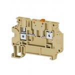 AVK4A (серый), 304380 Клеммник 2-х выводной с размыкателем, 4 мм.кв.