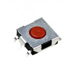 IT-1157ASNP-130G-G, кнопка тактовая 6.6х6.3мм SMD h=2.5мм
