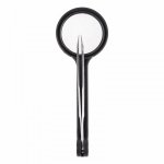 Лупа ручная с пинцетом