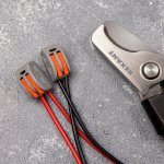 Соединительная клемма многоразовая, 2-х проводная, серая (0,08-4 мм²), (10шт.)  REXANT