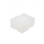 39012081, корпус розетки кабельной без контактов 2х4 белый  ответная часть к 39012080