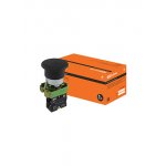 SQ0704-0042, BС21 кнопка "Грибок" без подсветки черная 1з