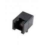 TJ4A-6P6C, розетка телеф. на плату тип 4A