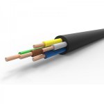 Кабель КГтп-ХЛ 5х4 мм², длина 10 метров, ГОСТ  REXANT