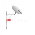 Кронштейн для спутниковой антенны (0,55м-0,6м) 32см Г-образный  REXANT