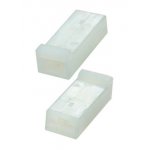 925324-2, клеммная колодка 6,35 мм для нож.розеток