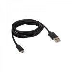 Кабель USB (шт. micro USB - шт. USB A) 1.8 метра, черный REXANT