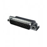 DRB-25MA, вилка D-SUB 25 pin на плату угловая 7.2мм