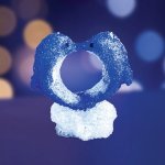 Акриловая светодиодная фигура "Романтичные дельфины" 30 см, 128 светодиодов