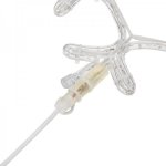 Фигура "Снежинка",  белая, 45*38 см