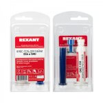 Флюс-гель для пайки REXANT, BGA и SMD, 12 мл, техно-шприц, блистер