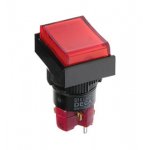 D16LMT1-1ABOR, кнопка без фиксации 250В/5А
