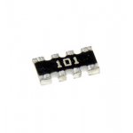 CAY16-000J4LF, 4-array convex 0603 LF resistor, 0R