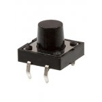 1210-12129.00, Кнопка тактовая, 12х12мм, h=9мм